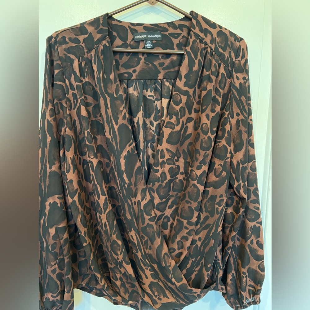 Catharine Malandrino dressy Blouse.